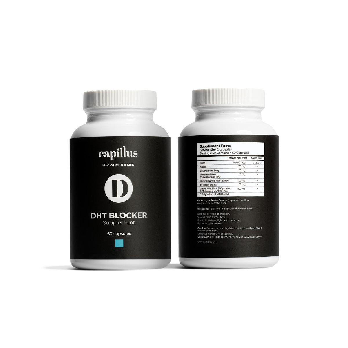 Capillus Syrup Capillus DHT Blocker Tablet: Supplement for Hair Growth to Combine with ...